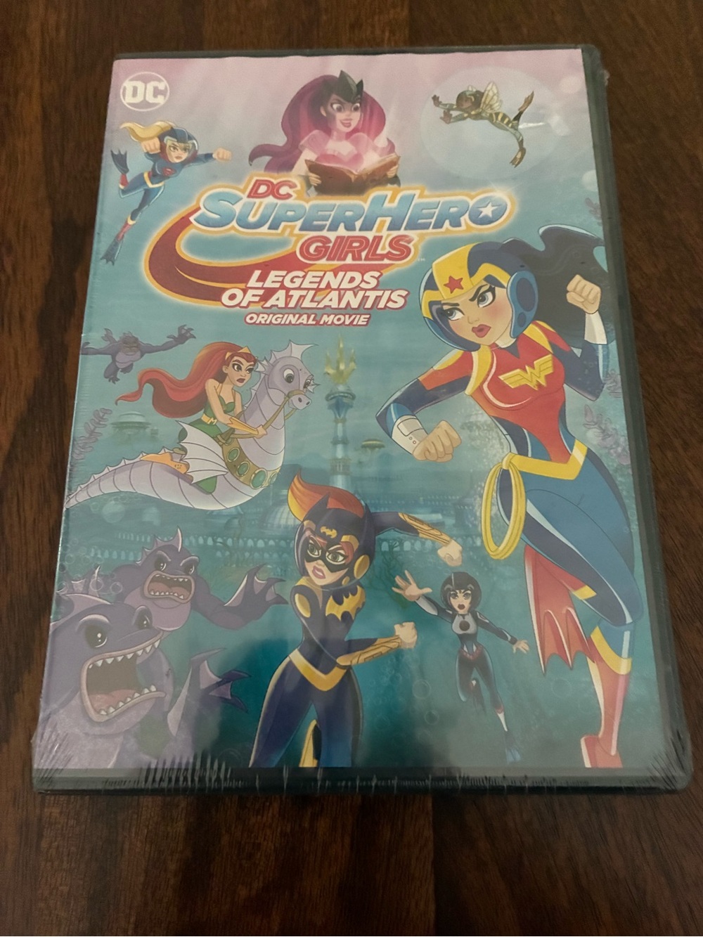 DC Super Hero Girls: Legends of Atlantis DVD **SEALED**